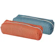 Spirit: Astuccio cilindrico elegante arancione o blu 18,5x6,5cm