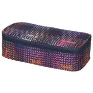 Spirit: Astuccio ovale con motivo lilla 23x10cm