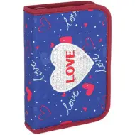 Spirit: Astuccio pieghevole 3D con motivo cuore damore, 19 pezzi