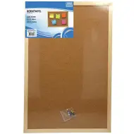 Spirit: Bacheca in sughero marrone 40x60cm