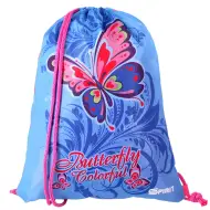 Spirit: Butterfly zaino a sacco con farfalle, sacca sportiva 33x47cm