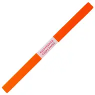 Spirit: Carta crespa arancione 200x50cm