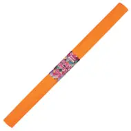 Spirit: Carta crespa arancione fluorescente 200x50cm