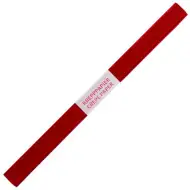 Spirit: Carta crespa color bordeaux 200x50cm