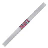 Spirit: Carta crespa in metallo argento 200x50cm