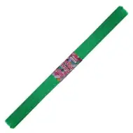 Spirit: Carta crespa verde metallizzato 200x50cm
