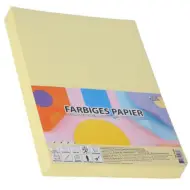 Spirit: Carta per fotocopie A4 gialla pastello 80g 250 fogli