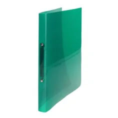 Spirit: Cartella ad anelli trasparente verde 30mm A4 immagine 2