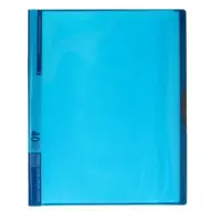 Spirit: Cartella di presentazione blu neon con 40 tasche A4