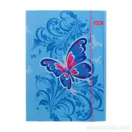 Spirit: Cartella elastica con farfalle formato A4