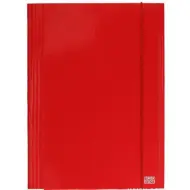 Spirit: Cartella elastica rossa in cartoncino A4 900g