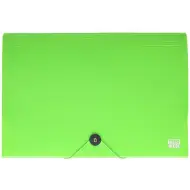 Spirit: Cartella portadocumenti A4 12 scomparti verde neon
