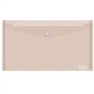 Spirit: Cartella portadocumenti in plastica trasparente grigia 235x115mm