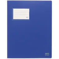 Spirit: Cartellina raccoglitore con portacarte colore blu scuro A4