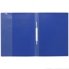 Spirit: Cartellina raccoglitore con portacarte colore blu scuro A4 immagine 2