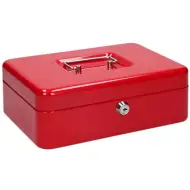 Spirit: Cassetta di sicurezza rossa con 2 chiavi CB190 300x240x88mm