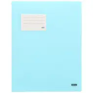 Spirit: Classificatore ad anelli con portacarte colore pastello blu formato A4