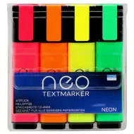 Spirit: Evidenziatore con punta smussata da 1-4 mm, set da 4 pezzi