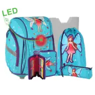 Spirit: Fairy set di 5 pezzi zaino scolastico 3D ergonomico con LED