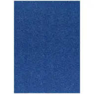 Spirit: Foglio di schiuma decorativa adesiva con glitter, colore blu, formato A4, 1 pezzo