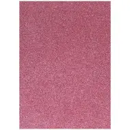 Spirit: Foglio di schiuma decorativa autoadesiva con glitter color malva A/4 1 pezzo