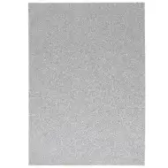 Spirit: Foglio di schiuma decorativa con glitter color argento A/4 1 pezzo
