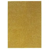 Spirit: Foglio di schiuma decorativa con glitter color oro A/4 1 pezzo