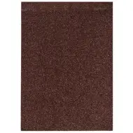 Spirit: Foglio di schiuma decorativa glitterata marrone A/4 1 pezzo