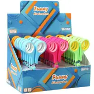 Spirit: Forbici divertenti da 14 cm con lama in acciaio inossidabile, disponibile in vari colori, 1 pezzo