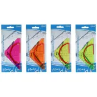 Spirit: Goniometro flessibile colorato trasparente a forma di triangolo rettangolo da 14 cm in diverse varianti