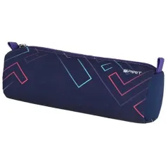 Spirit: Linee Colorate Zaino scuola, zaino su base viola set 4 pezzi 41x20x32cm immagine 4