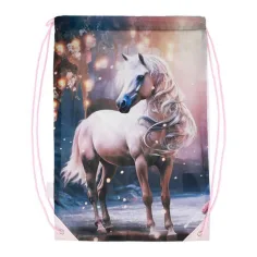 Spirit: Magic Horse sacca da ginnastica con stampa di cavalli, sacca sportiva 33x47 cm