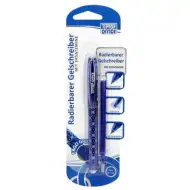 Spirit: Penna gel cancellabile blu con ricarica da 0,7 mm