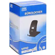 Spirit: Perforatore a due fori in metallo nero MP60