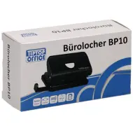 Spirit: Perforatore nero in plastica a due fori BP10