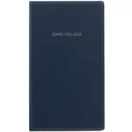 Spirit: Porta biglietti da visita blu con 120 tasche