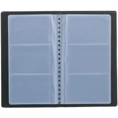 Spirit: Porta biglietti da visita blu con 240 tasche immagine 2