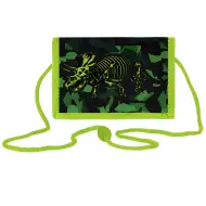Spirit: Portafoglio con strappo T-rex 12,5x8,5cm