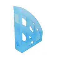 Spirit: Portariviste in plastica trasparente blu A4
