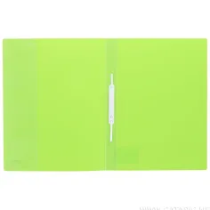 Spirit: Raccoglitore con porta carte, colore verde lime, formato A4 immagine 2