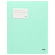 Spirit: Raccoglitore con porta carte, colore verde pastello, formato A4