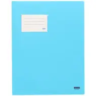 Spirit: Raccoglitore con portacarte colore azzurro formato A4