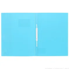 Spirit: Raccoglitore con portacarte colore azzurro formato A4 immagine 2