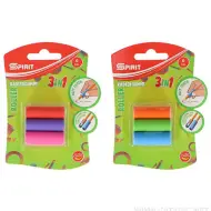Spirit: Roller 3in1 impugnatura per matita e gomma in diversi colori set da 6 pezzi