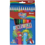 Spirit: Set di 12 matite colorate triangolari jumbo