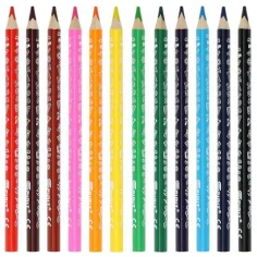 Spirit: Set di 12 matite colorate triangolari jumbo immagine 2