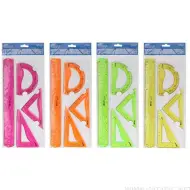 Spirit: Set di 4 righelli flessibili in diversi colori