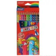 Spirit: Set di matite colorate premium triangolari da 12 pezzi