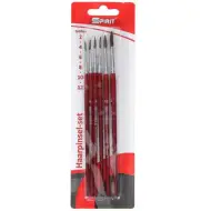 Spirit: Set di pennelli in crine di pony con manico in legno verniciato, 6 pezzi