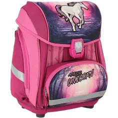 Spirit: Set di zaini ergonomici 3D con unicorno magico, 5 pezzi, con illuminazione a LED, 34x22x41cm immagine 4